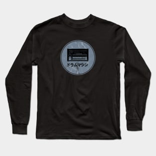 808 Drum Machine Grey Long Sleeve T-Shirt